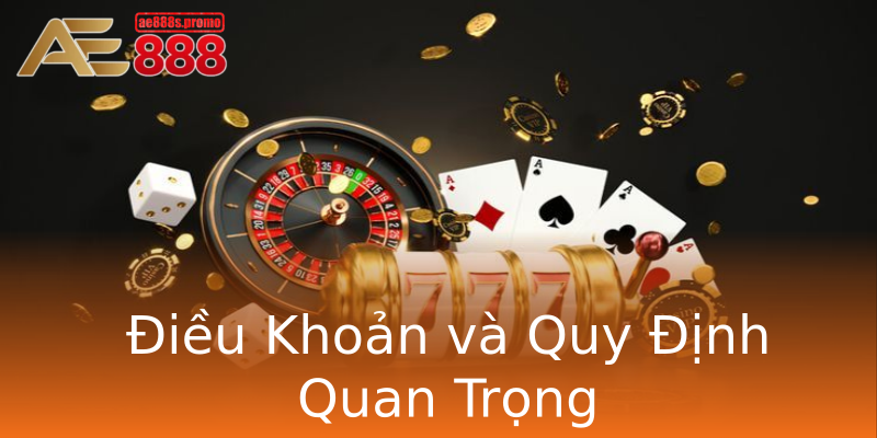 Điều Khoản và Quy Định Quan Trọng Điều Khoản và Quy Định Quan Trọng